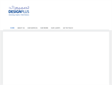 Tablet Screenshot of designplus-sa.com